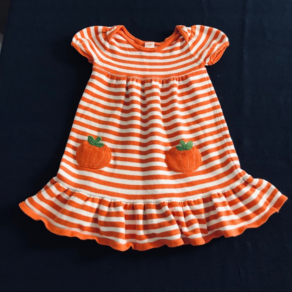 GYMBOREE | sweater dress | 5T | Pumpkin Pockets!